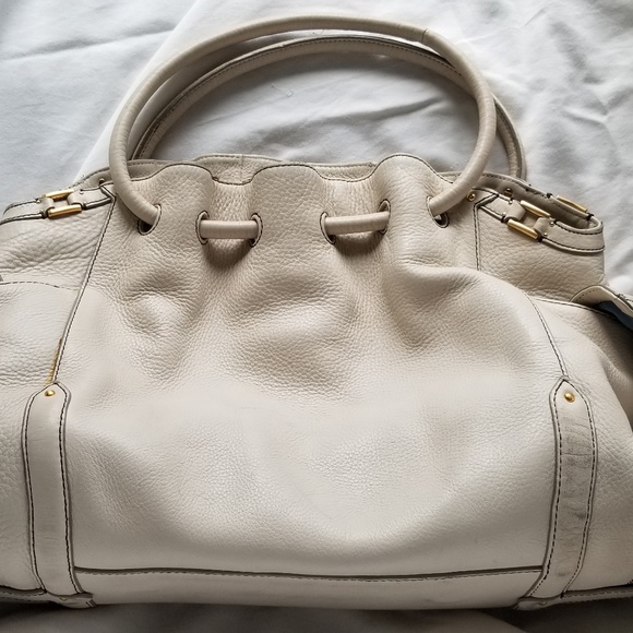 Cole Haan Large cream Leather Hobo Bag - Picture 3 of 6